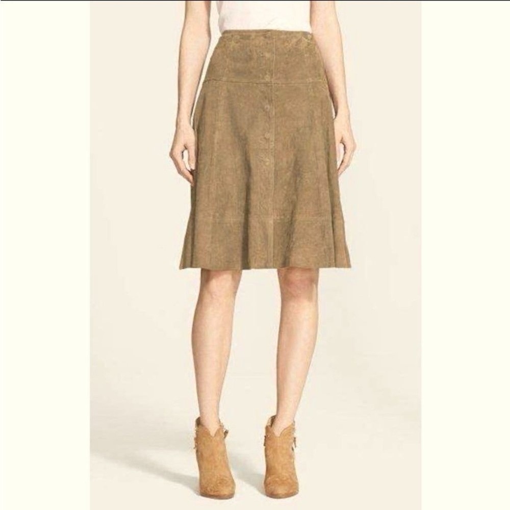 Joie NWT Goat Leather Skirt Medium $598 MSRP